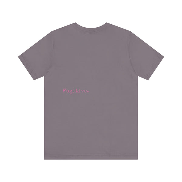 Pastel Pink Fugitive Tiger Unisex Tee - Bold Graphic T-Shirt for Statement Style