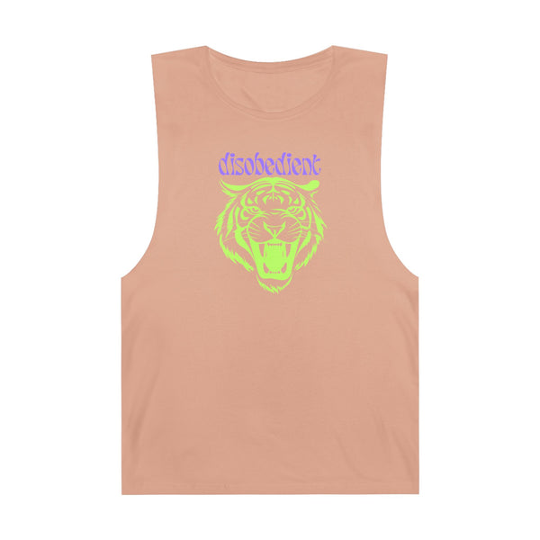 Disobedient Tiger Graphic Unisex Tank Top - Perfect for Summer Adventures