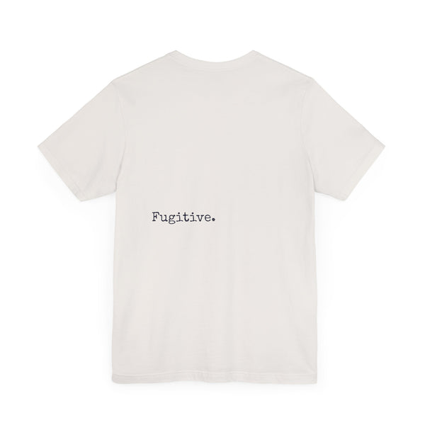 Dark Navy Blue Fugitive Tiger Graphic Tee - Unisex Jersey Short Sleeve Shirt