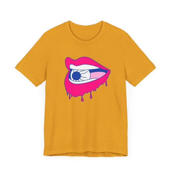 FUGITIVE TEES - Dripping Lip + Eyeball Tee