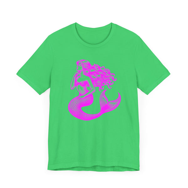 FUGITIVE TEES | HOT PINK SEA GODDESS MERMAID SIREN TEE