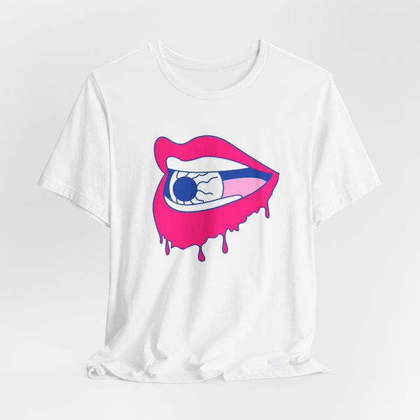 FUGITIVE TEES - Dripping Lip + Eyeball Tee