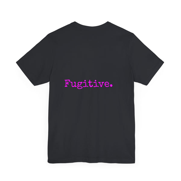 FUGITIVE TEES | NEON PINK MINI SKULL TEE
