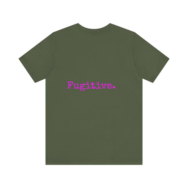 FUGITIVE TEES | NEON PINK MINI SKULL TEE