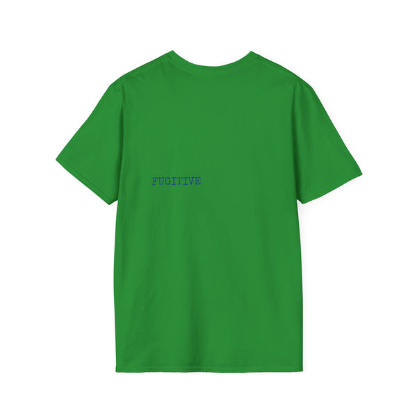 Neon Green Live Free Skull Unisex Softstyle T-Shirt - Edgy Graphic Tee