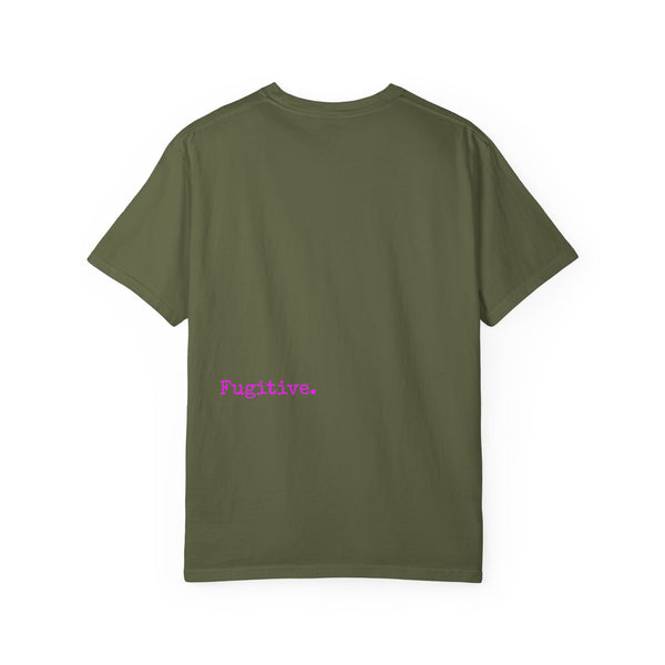 FUGITIVE TEES | SACRED NEON MAGENTA JESUS FREQUENCY TEE