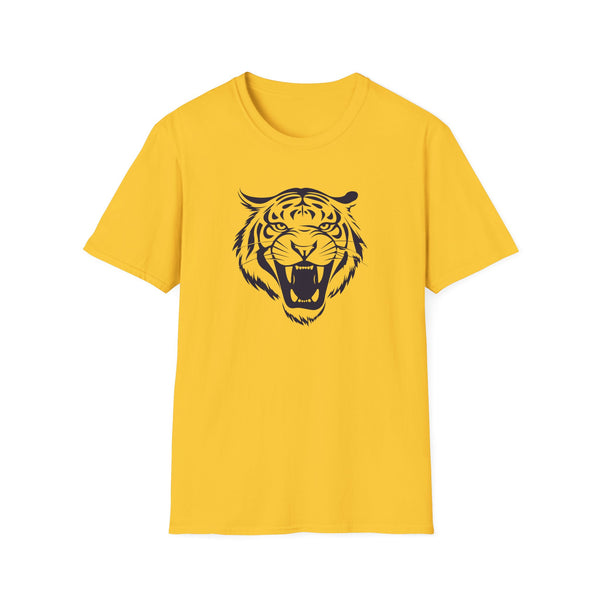 Unisex Navy Blue Tiger Graphic T-Shirt