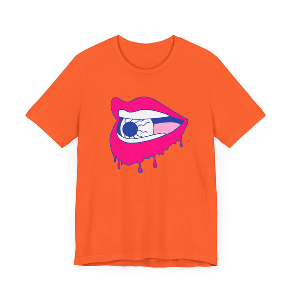 FUGITIVE TEES - Dripping Lip + Eyeball Tee