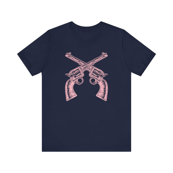 FUGITIVE TEES | COTTON CANDY HANDGUNS OUTLAW SHIRT