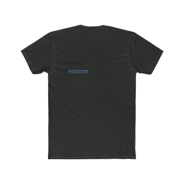Fugitive Neon Pink Free Mind Skull Graphic Tee - Unisex Cotton Crew Shirt