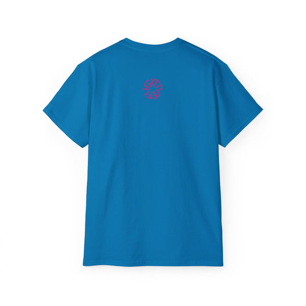 Neon Pink Live Free Tiger Graphic Tee - Unisex Ultra Cotton T-Shirt
