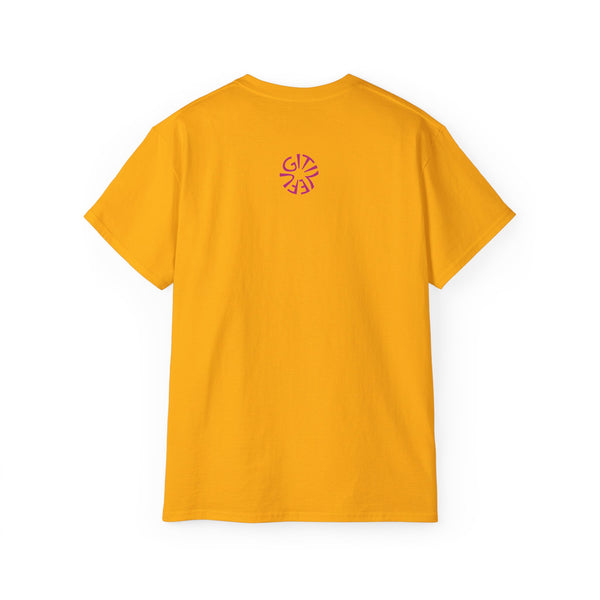 Neon Pink Live Free Tiger Graphic Tee - Unisex Ultra Cotton T-Shirt