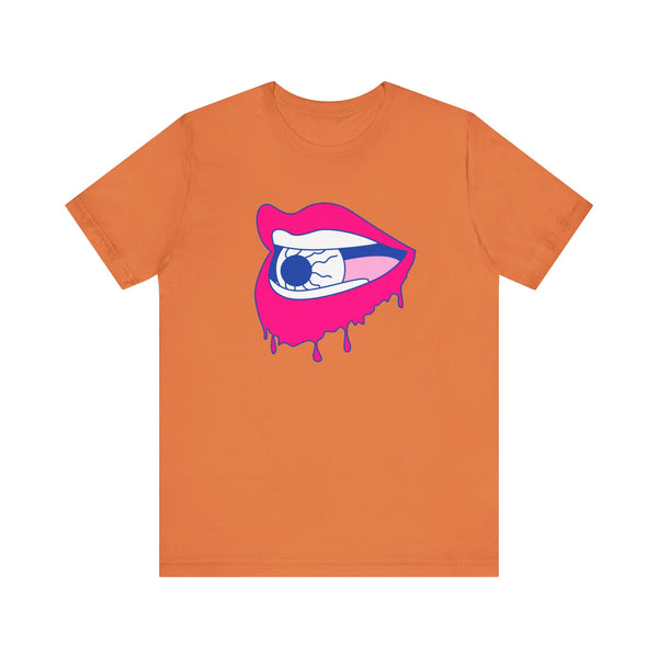 FUGITIVE TEES - Dripping Lip + Eyeball Tee