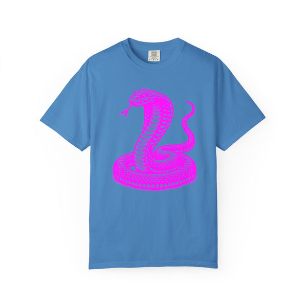 Fugitive Neon Magenta Cobra Graphic Unisex T-Shirt