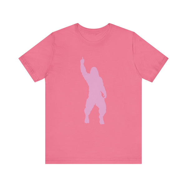 big foot pink tee