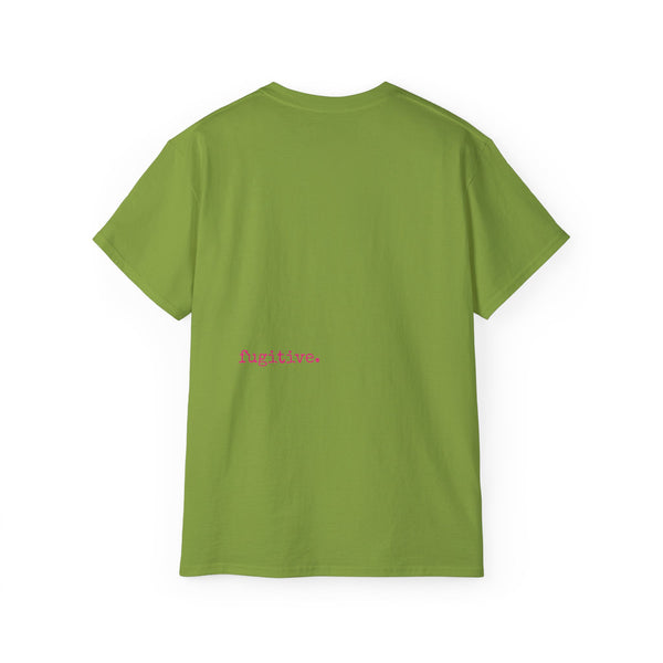 Fugitive Tees- Pink “Live Free” Jumbo Retro Roaring Tiger Head Graphic Tee