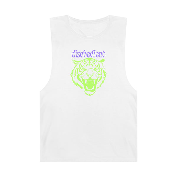 Disobedient Tiger Graphic Unisex Tank Top - Perfect for Summer Adventures