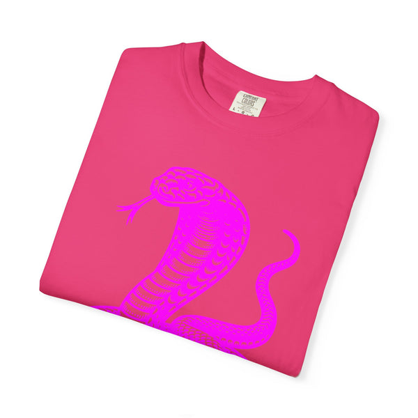 Fugitive Neon Magenta Cobra Graphic Unisex T-Shirt