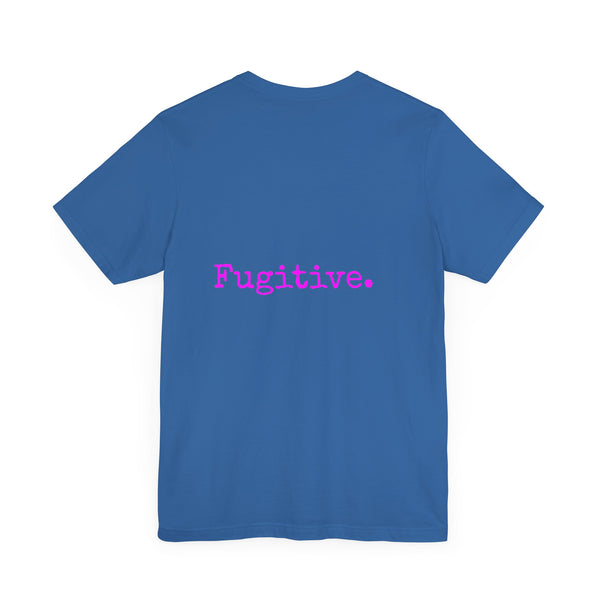 FUGITIVE TEES | NEON PINK MINI SKULL TEE