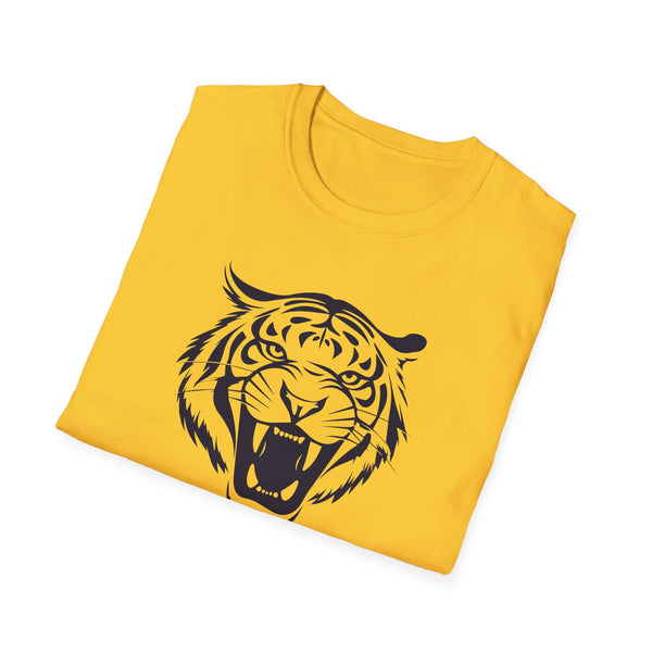 Unisex Navy Blue Tiger Graphic T-Shirt