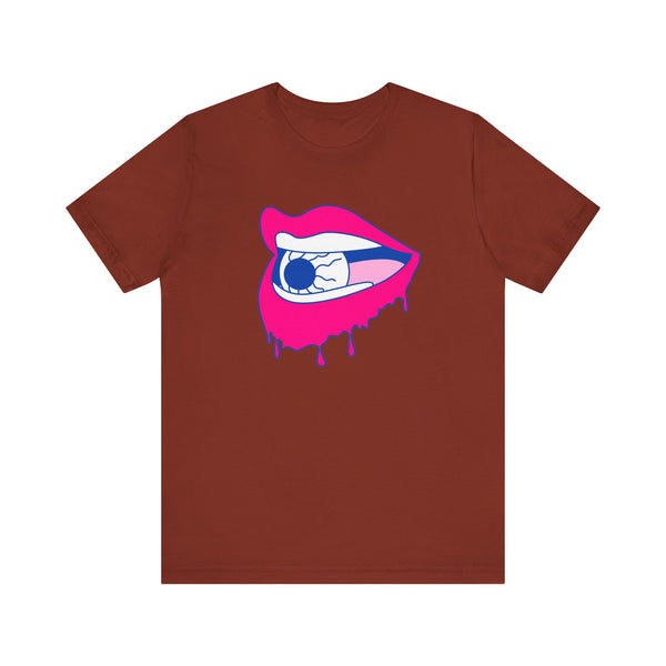 FUGITIVE TEES - Dripping Lip + Eyeball Tee