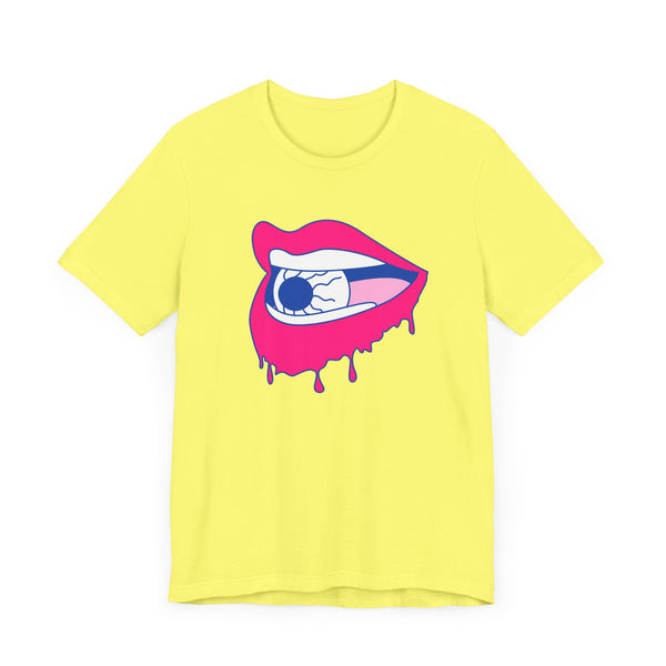 FUGITIVE TEES - Dripping Lip + Eyeball Tee