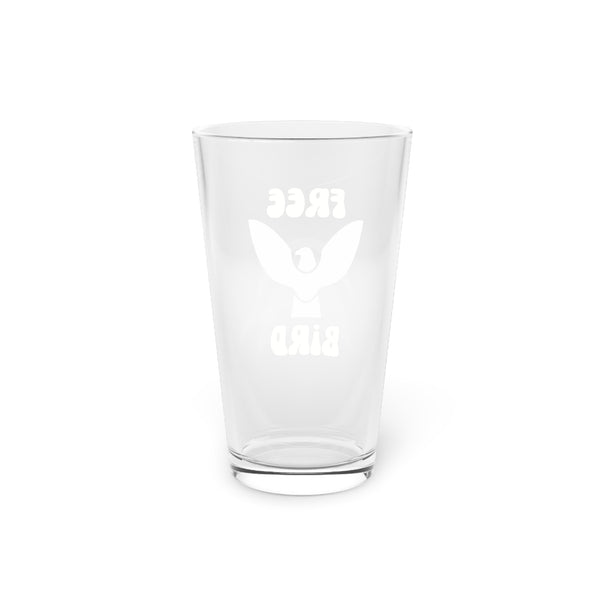 Fugitive Tiger Pint Glass - 16oz | Unique Drinking Glass for Wild Nights