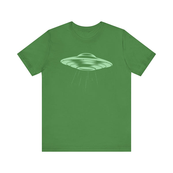 FUGITIVE TEES | CELADON GREEN SPACE SHIP SHIRT