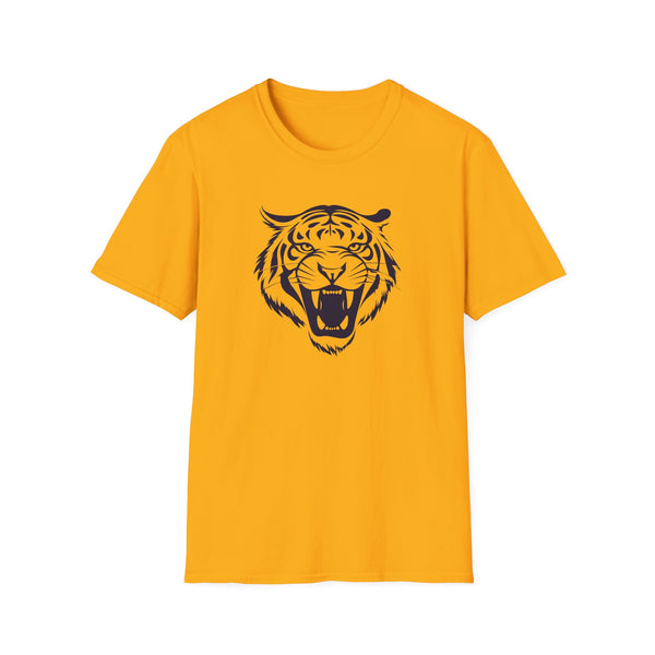 Unisex Navy Blue Tiger Graphic T-Shirt