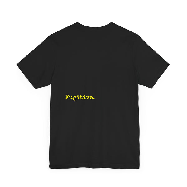 Neon Yellow Skull Graphic Unisex Short Sleeve Tee - Fugitive Design