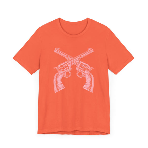 FUGITIVE TEES | COTTON CANDY HANDGUNS OUTLAW SHIRT