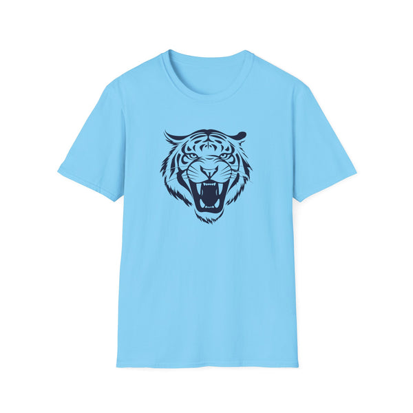 Unisex Navy Blue Tiger Graphic T-Shirt