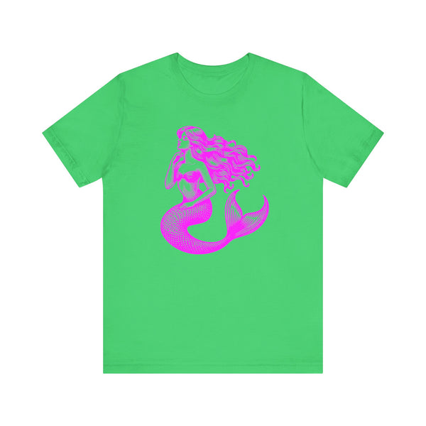 Vibrant Mermaid Graphic Tee - Unisex Jersey Short Sleeve