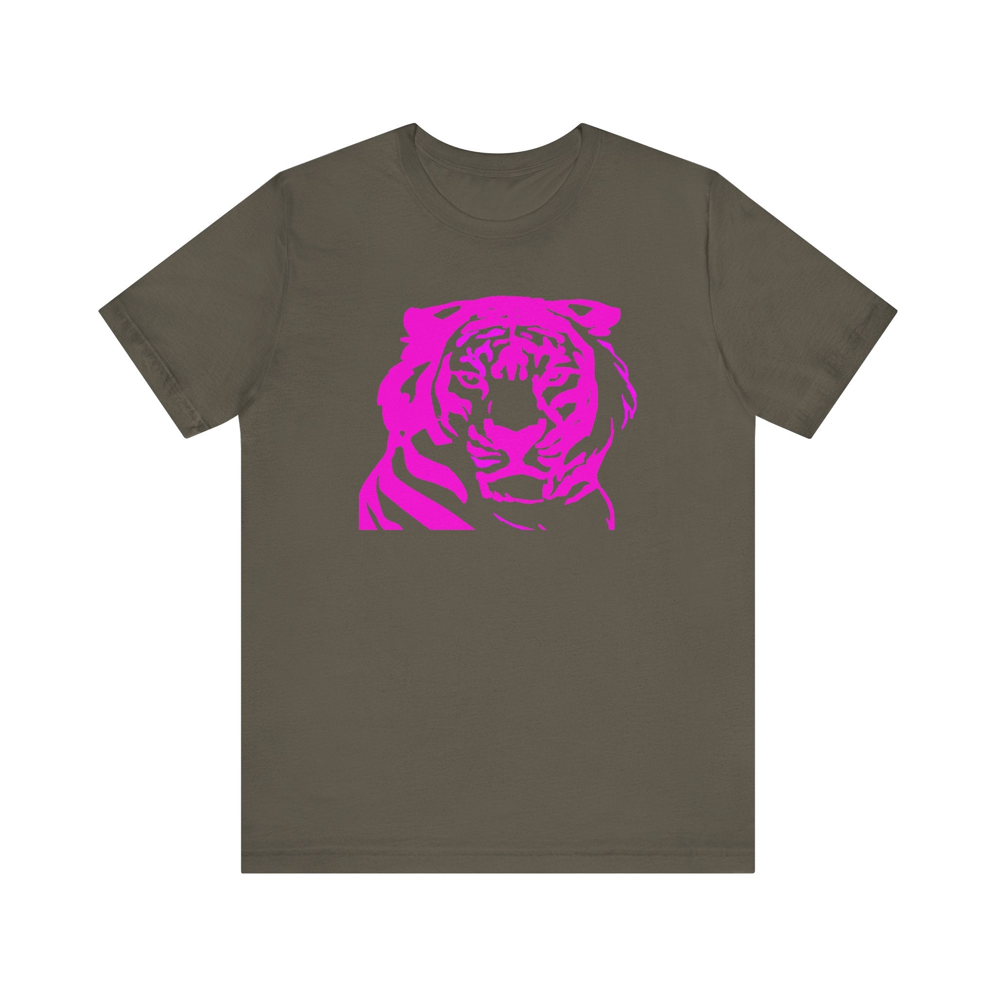 Fugitive Tiger Graphic Tee - Unisex Short Sleeve T-Shirt