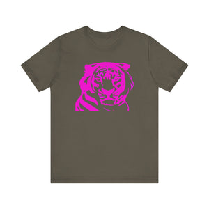 Fugitive Tiger Graphic Tee - Unisex Short Sleeve T-Shirt
