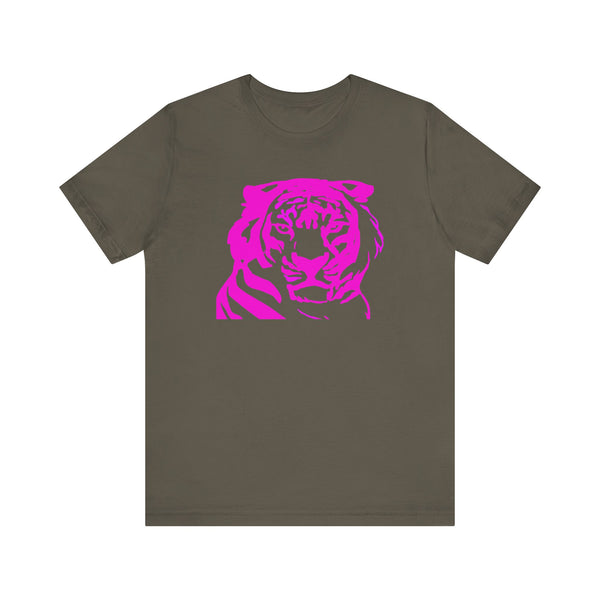 Fugitive Tiger Graphic Tee - Unisex Short Sleeve T-Shirt