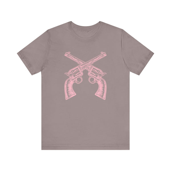 FUGITIVE TEES | COTTON CANDY HANDGUNS OUTLAW SHIRT
