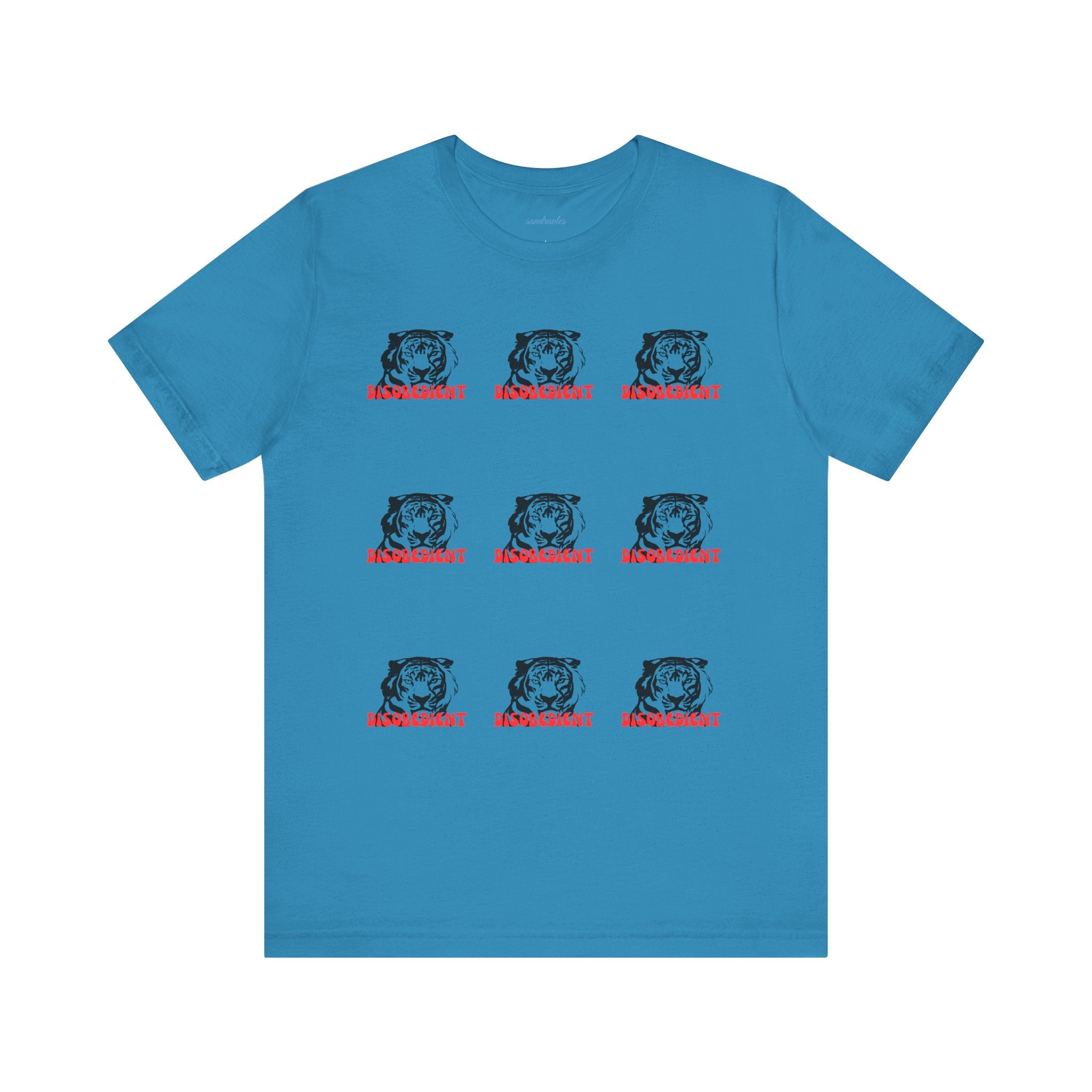 Unisex Graphic Tee - Disobedient Tiger