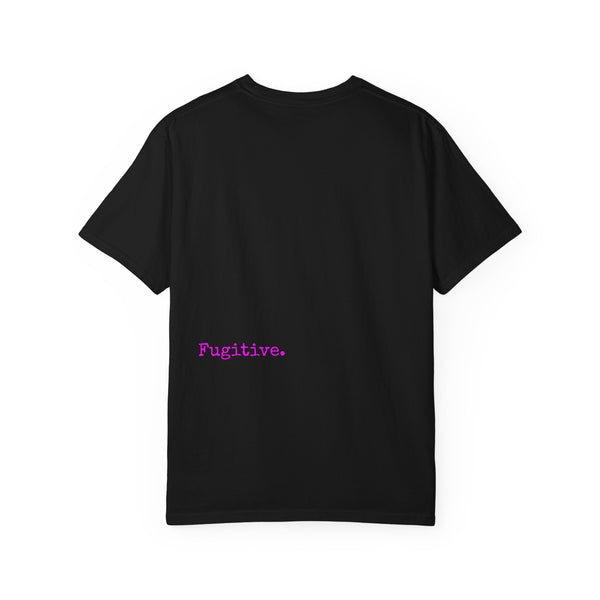 FUGITIVE TEES | SACRED NEON MAGENTA JESUS FREQUENCY TEE