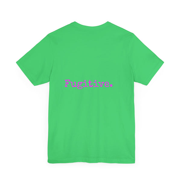 FUGITIVE TEES | NEON PINK MINI SKULL TEE