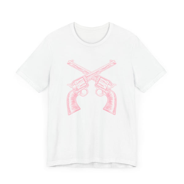 FUGITIVE TEES | COTTON CANDY HANDGUNS OUTLAW SHIRT