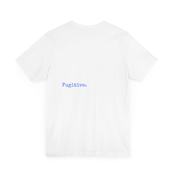 FUGITIVE TEES - NEON BLUE MINI SKULL TEE
