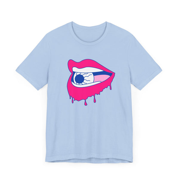 FUGITIVE TEES - Dripping Lip + Eyeball Tee