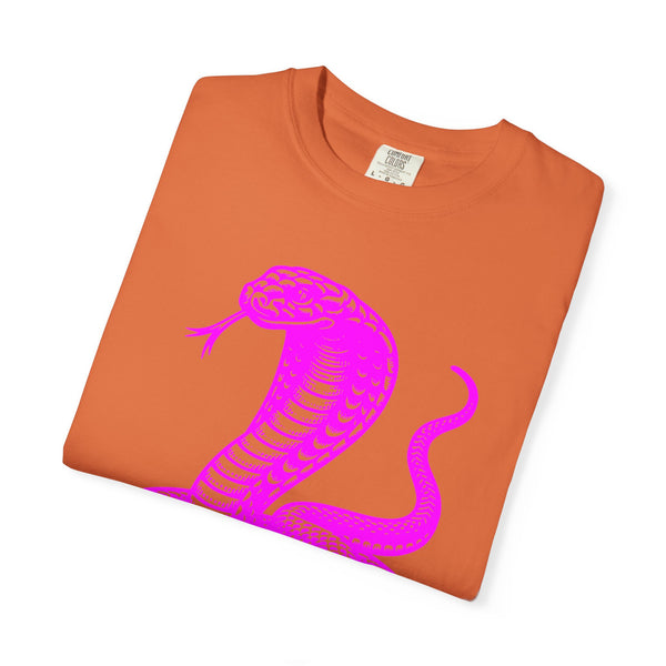 Fugitive Neon Magenta Cobra Graphic Unisex T-Shirt