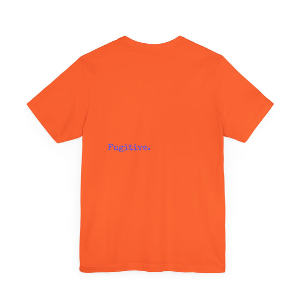 FUGITIVE TEES - NEON BLUE MINI SKULL TEE