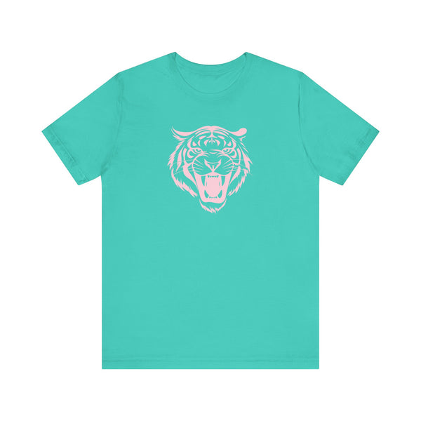 Fugitive Patel Pink Tiger Graphic Tee for Casual Style