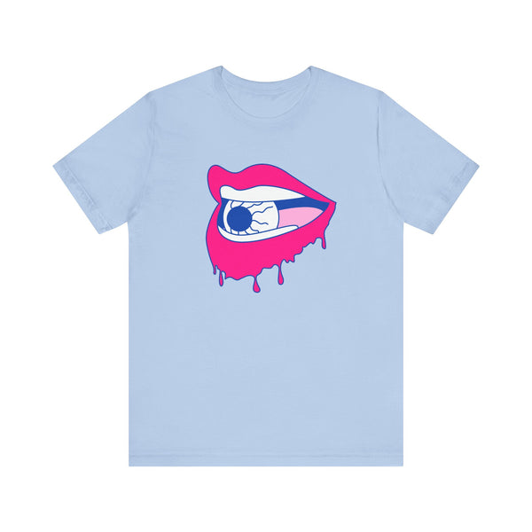 FUGITIVE TEES - Dripping Lip + Eyeball Tee
