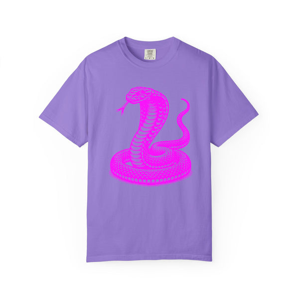 Fugitive Neon Magenta Cobra Graphic Unisex T-Shirt