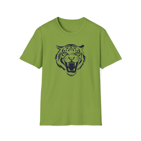 Unisex Navy Blue Tiger Graphic T-Shirt