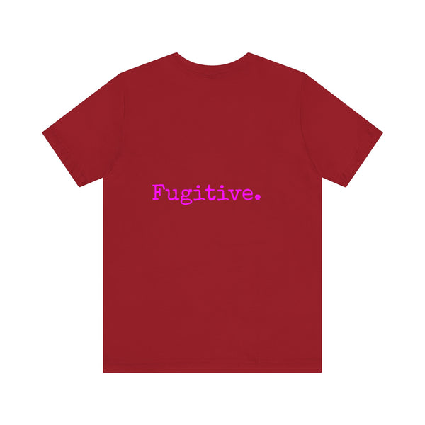 FUGITIVE TEES | NEON PINK MINI SKULL TEE